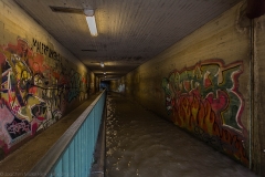 Mehlemer Bach bei Hochwasser